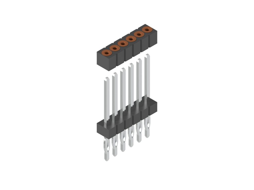 Press-fit PCB pins from Mill-Max are designed for plated-through holes